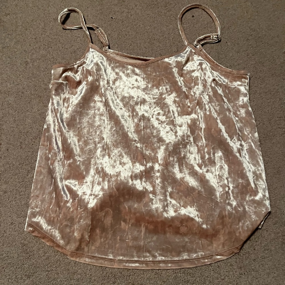 Velvet top